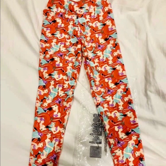 LuLaRoe Other - Lularoe tween little mermaid leggings LuLaRoe Other - Lularoe tween little mermaid leggings
